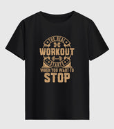 Workout Unisex Half Sleeve T-Shirt